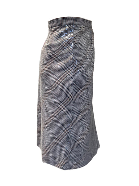 Marina Rinaldi Women's Beige Camilla Straight Skirt NWT