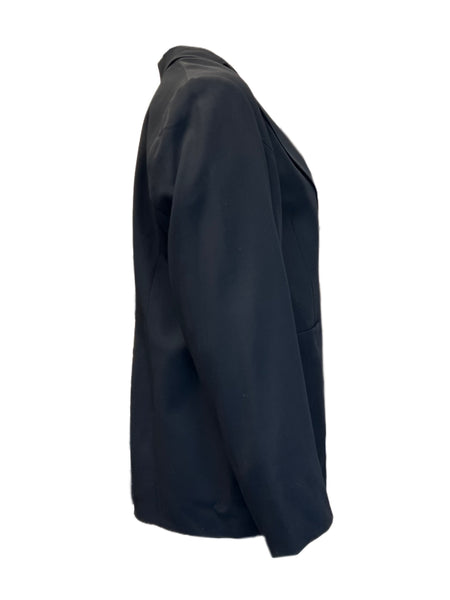 Marina Rinaldi Women's Black Camila  Button Closure Jacket NWT