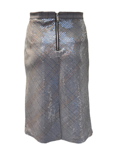 Marina Rinaldi Women's Beige Camilla Straight Skirt NWT