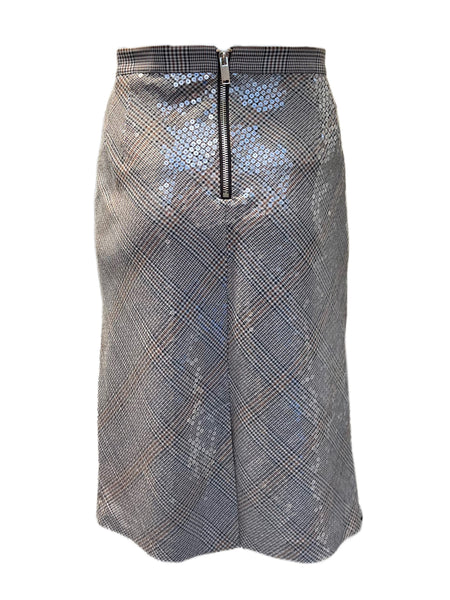 Marina Rinaldi Women's Beige Camilla Straight Skirt NWT