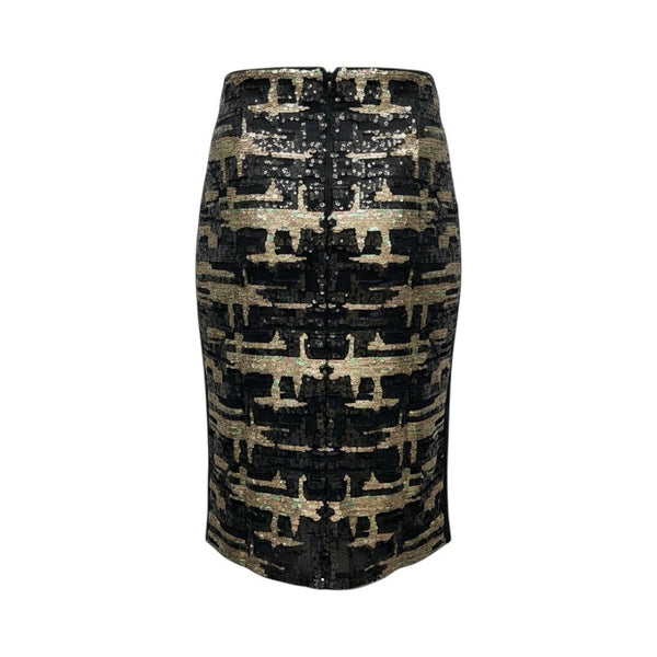 Marina Rinaldi Women's Black Canarino Skirt NWT