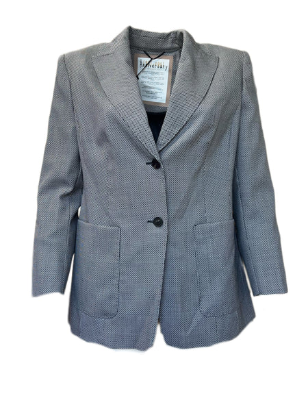 Marina Rinaldi Women's Navy Canberra Button Down Blazer Size 14W/23 NWT