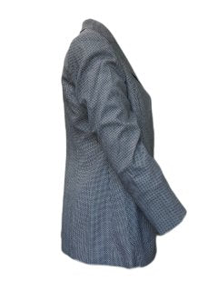 Marina Rinaldi Women's Navy Canberra Button Down Blazer Size 14W/23 NWT