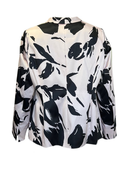 Marina Rinaldi Women's Ivory Cancan Button Closure Jacket NWT