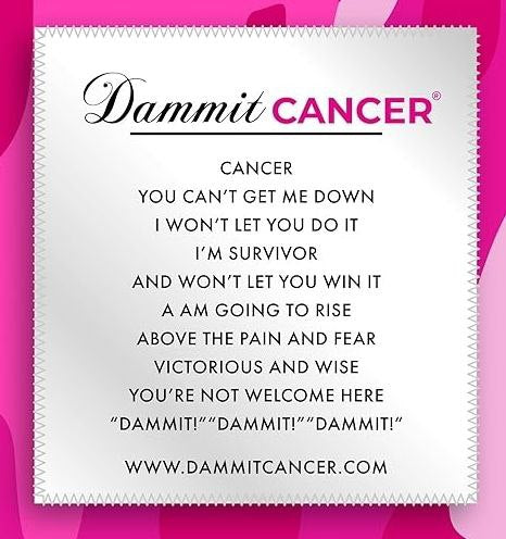 DAMMIT! DOLLs Limited Edition Stress Relief Dammit Cancer Gag Gift 12" NWT