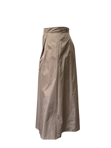 Marina Rinaldi Women's Beige Candela Straight Skirt NWT