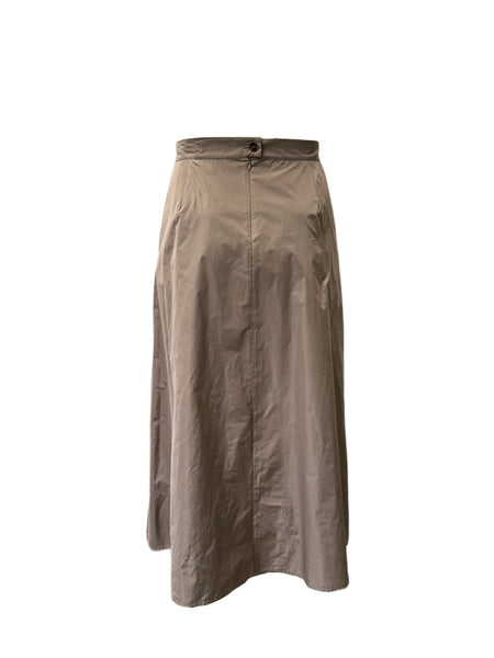 Marina Rinaldi Women's Beige Candela Straight Skirt NWT