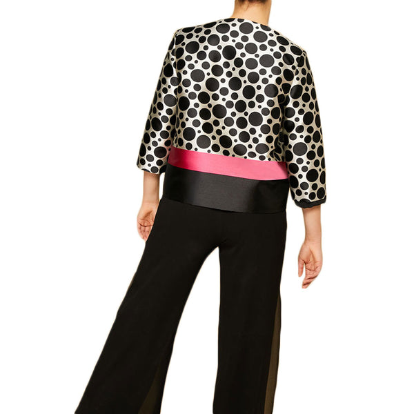 MARINA RINALDI Women's Candore Cropped Jacket $395 NWT