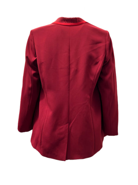 Marina Rinaldi Women's Red Caprerra Blazer NWT