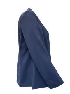 Marina Rinaldi Women's Navy Caracas Button Down Blazer NWT