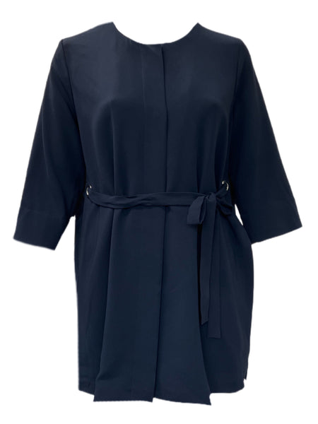 Marina Rinaldi Women's Navy Cartella Jacket Size 18W/27 NWT