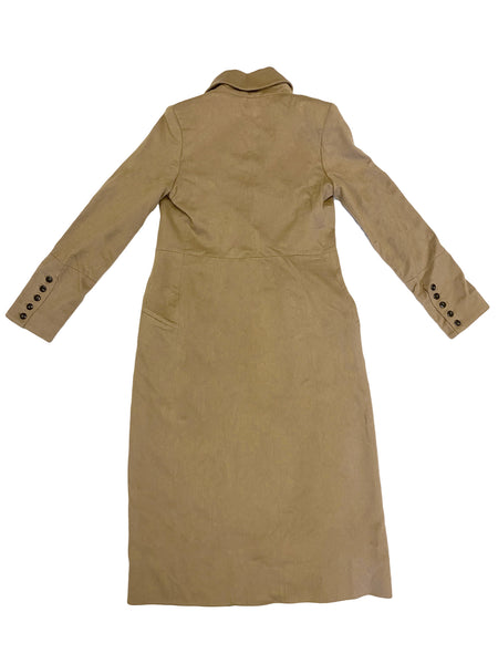 Hanley Mellon Women's Cashmere & Wool Coat 0 Cappucino