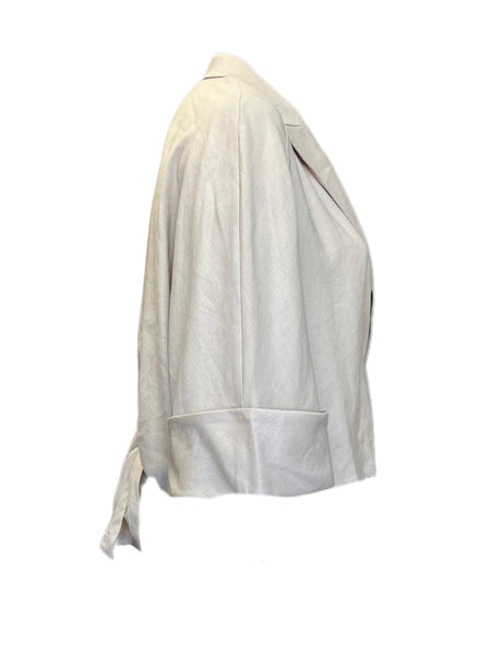 Marina Rinaldi Women's Beige Catania Button Closure Jacket NWT