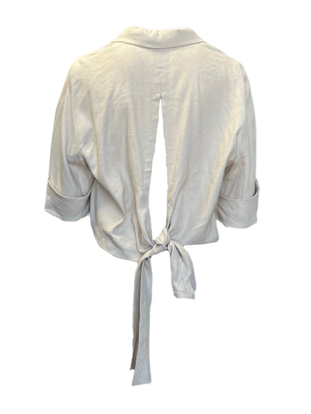 Marina Rinaldi Women's Beige Catania Button Closure Jacket NWT