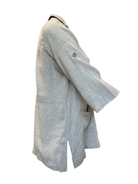 Marina Rinaldi Women's Terra Bruciata Catone Button Front Jacket NWT