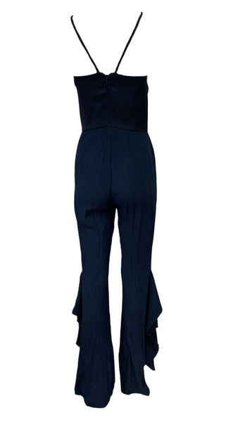 Max Mara Women's Ultramarine Cele Sleeveless Round Neck Jumpsuit NWT