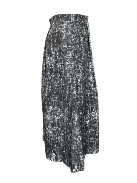 Marina Rinaldi Women's Grey Cervino A Line Skirt NWT