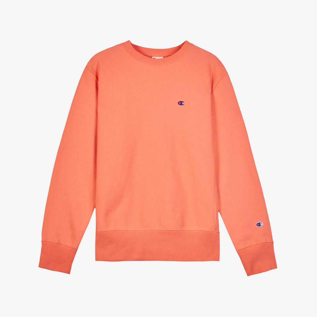 CHAMPION Men's Picante Pink Reverse Weave Warm Up Sweatshirt $100 NWT