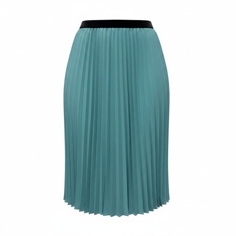 Marina Rinaldi Women's Blue Chanson Skirt NWT