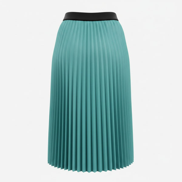 Marina Rinaldi Women's Blue Chanson Skirt NWT