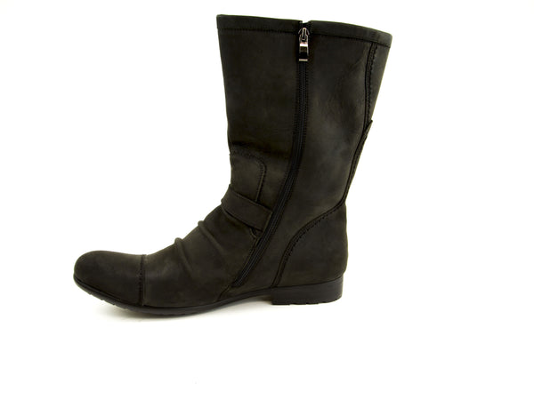 Schmoove Men's Oily Full Grain Leather Charlie Bike Boots 13 Black