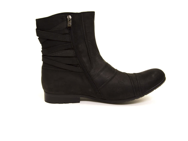 Schmoove Men's Leather Charlie Buckle Boots 13 Black