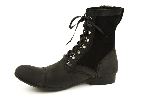 Schmoove Men's Chabraque Oily Full Grain Leather Charlie Ranger Boots