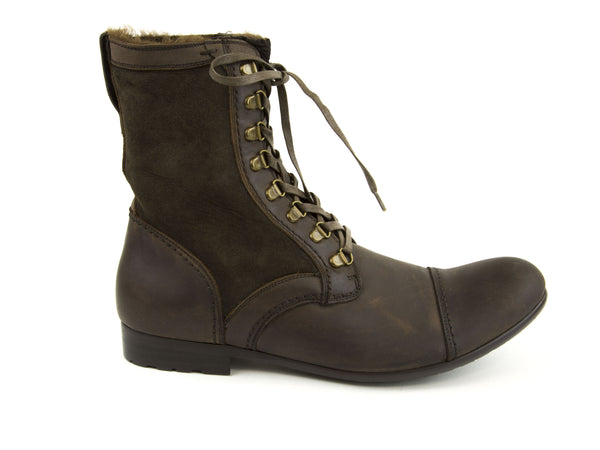 Schmoove Men's Chabraque Oily Full Grain Leather Charlie Ranger Boots