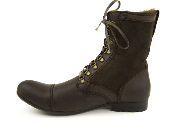 Schmoove Men's Chabraque Oily Full Grain Leather Charlie Ranger Boots