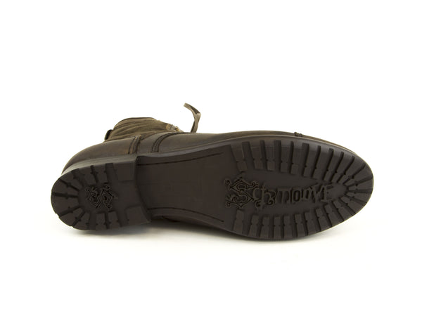 Schmoove Men's Chabraque Oily Full Grain Leather Charlie Ranger Boots