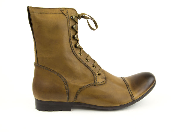 Schmoove Men's Smooth Leather Charlie Ranger Boots 13 Tan