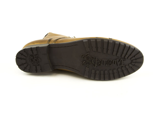 Schmoove Men's Smooth Leather Charlie Ranger Boots 13 Tan