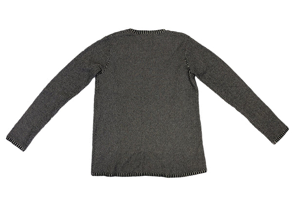 Hnaley Mellon Women's Chevron Cashmere Cardigan