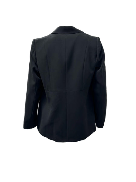 Marina Rinaldi Women's Black Chicca Button Closure Blazer NWT