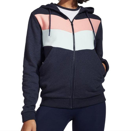 LNDR Women's Navy Marl Chill Pop Hoodie #JN923 X-Small NWT