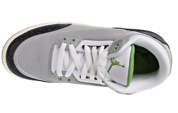 NIKE Men's Smoke Grey Air Jordan 3 Retro Sneakers #136064-006 NWOB