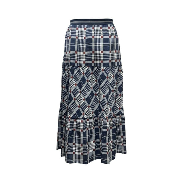 Marina Rinaldi Women's Blue Ciao A Line Skirt NWT