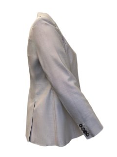 Marina Rinaldi Women's Beige Cipria Button Down Blazer NWT