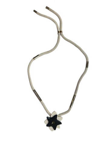 Max Mara Women's Beige Ciriaco Resin Necklace One Size NWT