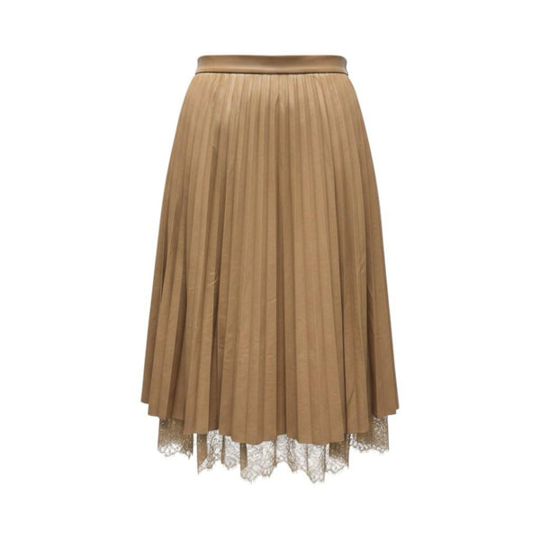 Marina Rinaldi Women's Brown Civetta A Line Skirt NWT