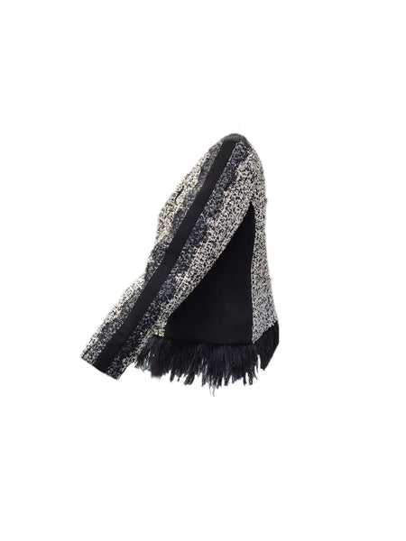 Marina Rinaldi Women's Black Claire Hook Closure Jacket NWT