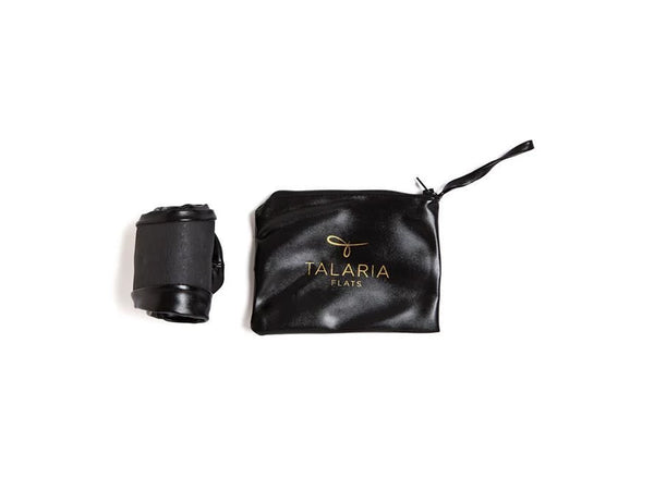 TALARIA Women's Classic Foldable Flats with Pouch $12 NEW