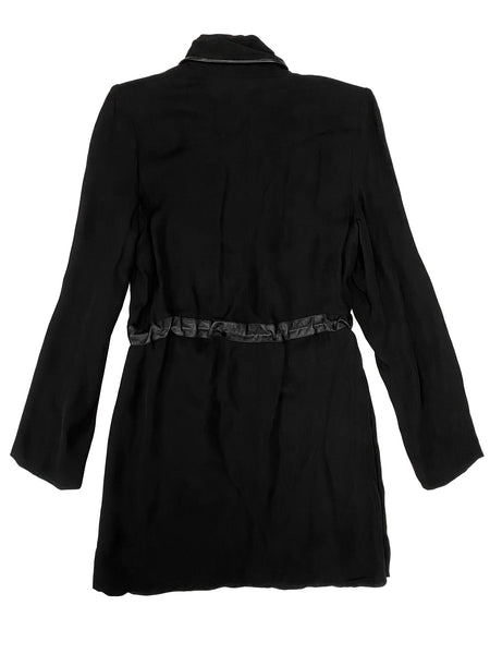 Hanley Mellon Women's Silk Drawstring Waist Coat