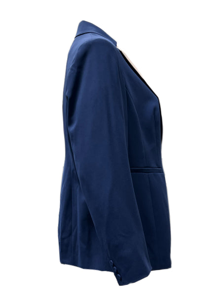 Marina Rinaldi Women's Blue Cocco Blazer NWT
