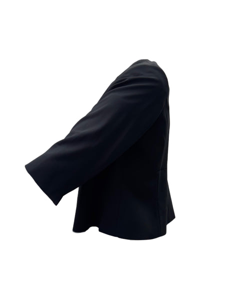 Marina Rinaldi Women's Black Colore Button Closure Jacket NWT