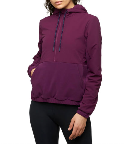 LNDR Women's Blackberry Commuter Long Sleeve Hoodie #AN949 X-Small NWT