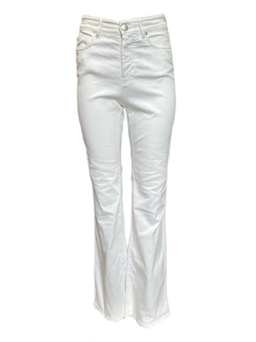 Max Mara Women's White Cosimo Skinny Pants Size 6 NWT