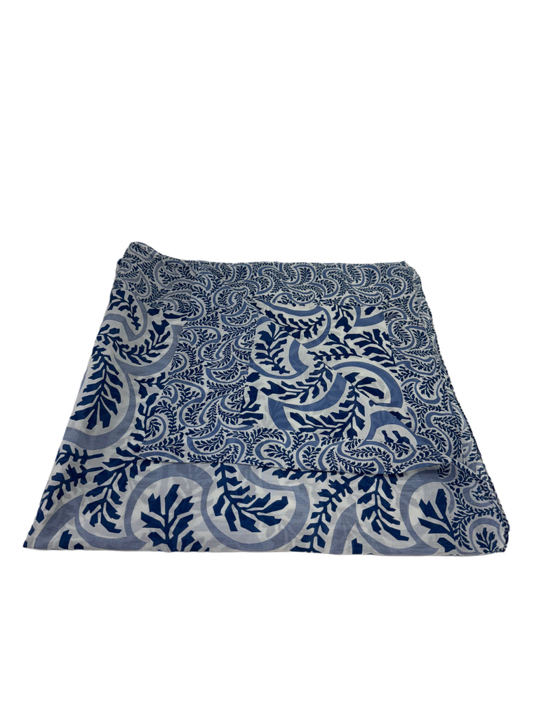 Max Mara Women's Blue Crusca 71,5x35,5 Scarf OS NWT