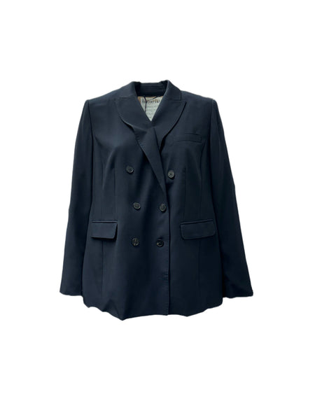 Marina Rinaldi Women's Black Cuba Button Closure Blazer NWT