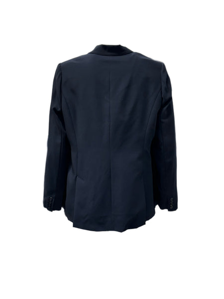 Marina Rinaldi Women's Black Cuba Button Closure Blazer NWT